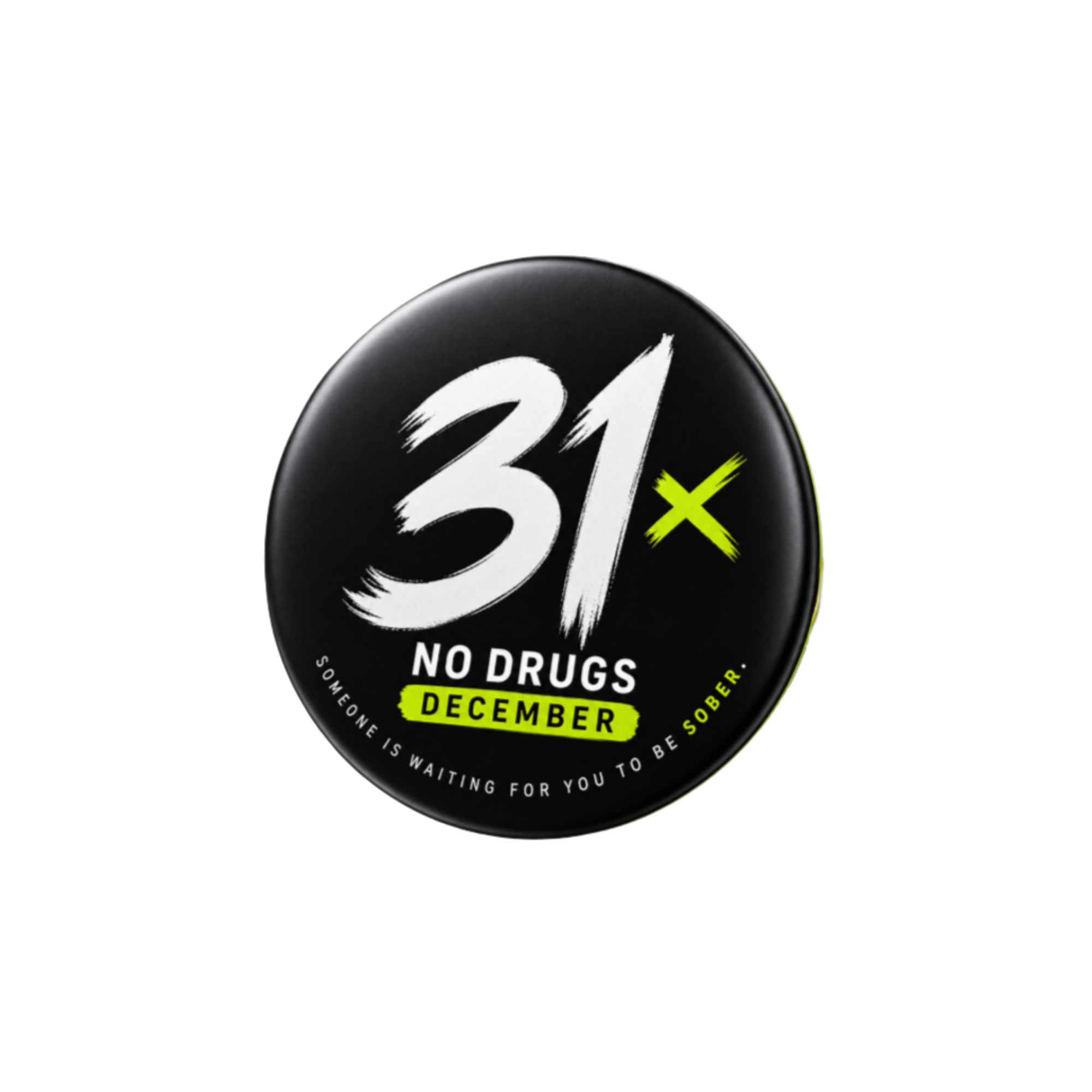 No Drugs December logo